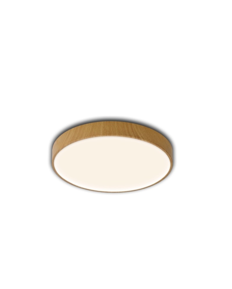 CUMBUCO II * PLAFÓN LED 30W MADERA CCT